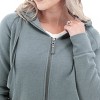 Old Ranch Brands Women's River Oversized Fleece Zip Hoodie - 3 of 4