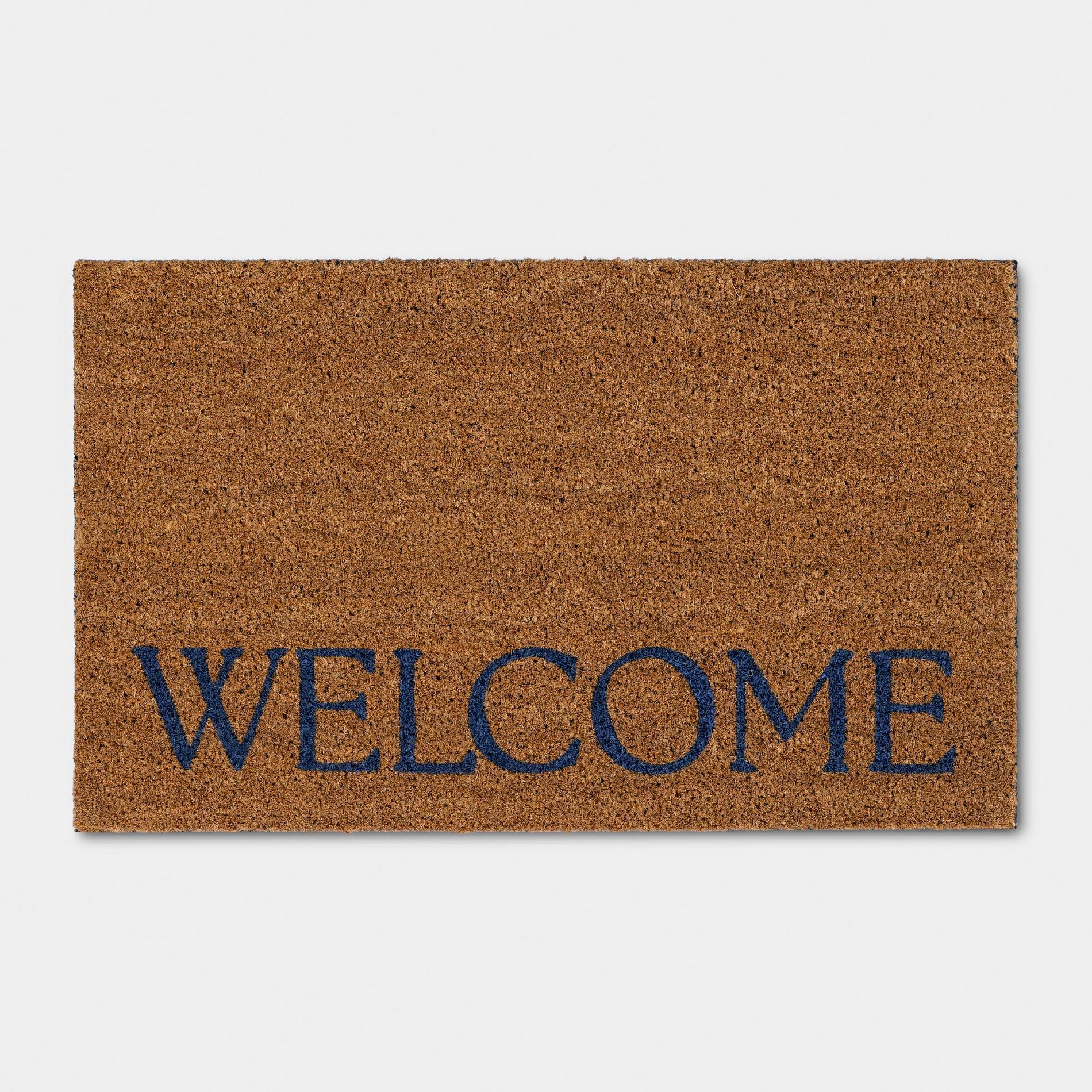 Welcome Tufted Coir Doormat Blue - Threshold™