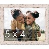 PosterPalooza | Photo Size Shabby Chic White Picture Frame - UV Acrylic, Foam Board Backing, Hanging Hardware - 2 of 4