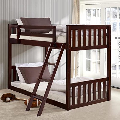 Donco Kids Bunk, Single, Cappuccino