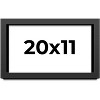 PosterPalooza | Shadow Box 1.5" Depth Black Picture Frame - UV Acrylic, Backing Board, Hanging Hardware - 2 of 4