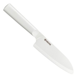 Kyocera INNOVATIONwhite® 5.5-Inch Ceramic Santoku Knife, White Blade - 1 of 2