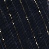 CTM Women's Sheer Sparkling Metallic Stripe Lightweight Scarf - 3 of 4