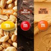 M&M'S Milk Chocolate, Peanut, And Peanut Butter Classic Chocolate Assortment Family Size Candy Mix Bag - 17.2oz - 4 of 4