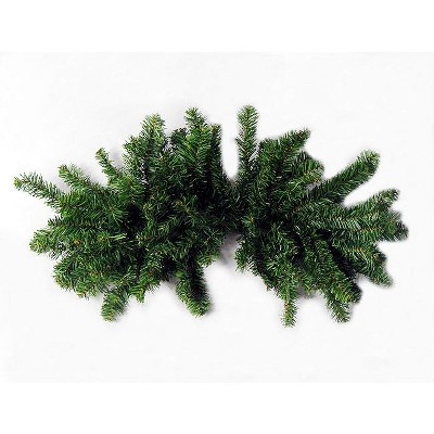 Darice 30" Green Canadian Pine Artificial Christmas Swag - Clear Lights