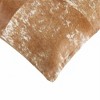 HomeRoots 18" Brown and White Cowhide Throw Pillow - 4 of 4