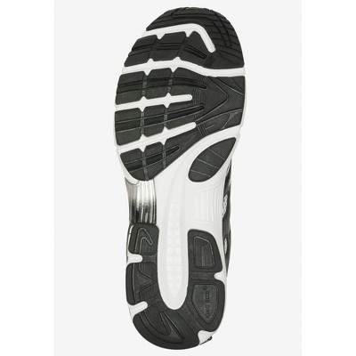 KingSize No-Tie Sneakers - 10 1/2 EW, Jet Black Blaze Red — фото 5