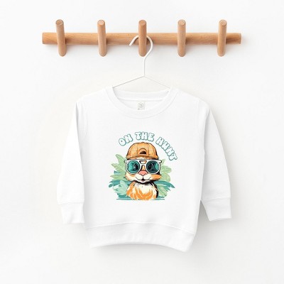The Juniper Shop On The Hunt Bunny Toddler Graphic Sweatshirt