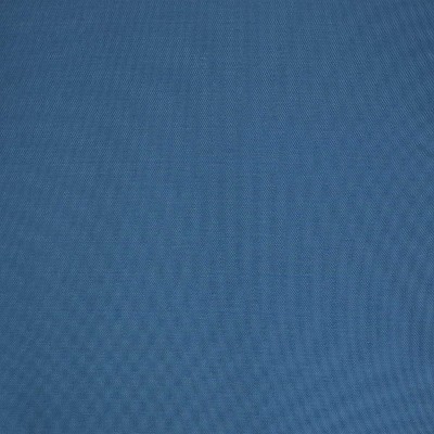 Plush Rectangle Outdoor Bench Cushion in Vibrant Blue Polypropylene