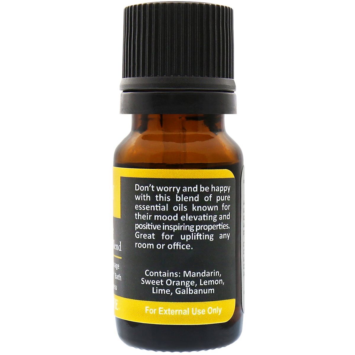 Plantlife Happy Essential Oil Blend – 100% Pure & Therapeutic Grade – Natural, Undiluted – No Additives or Fillers – 10ml Aromatherapy - thumbnail 2