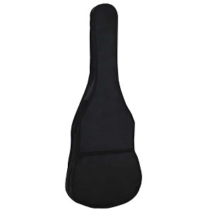 vidaXL Guitar Bag for 4/4 Classical Guitar Black 39.4"x14.6" Fabric - 1 of 4