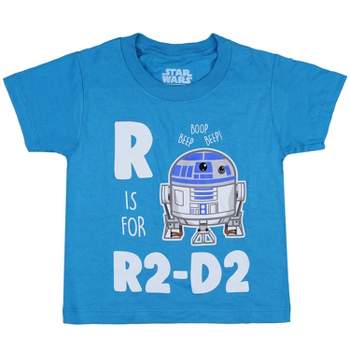 Star Wars "R Is For R2-D2" Little Boys T-Shirt Kids