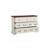 RISOKEYS Vintage Farmhouse 7 Drawers Dresser for Bedroom, 54" Wide Wood Rustic Chest of Drawers,Storage Dressers Organizer for Bedroom, Living Room. - 4 of 4