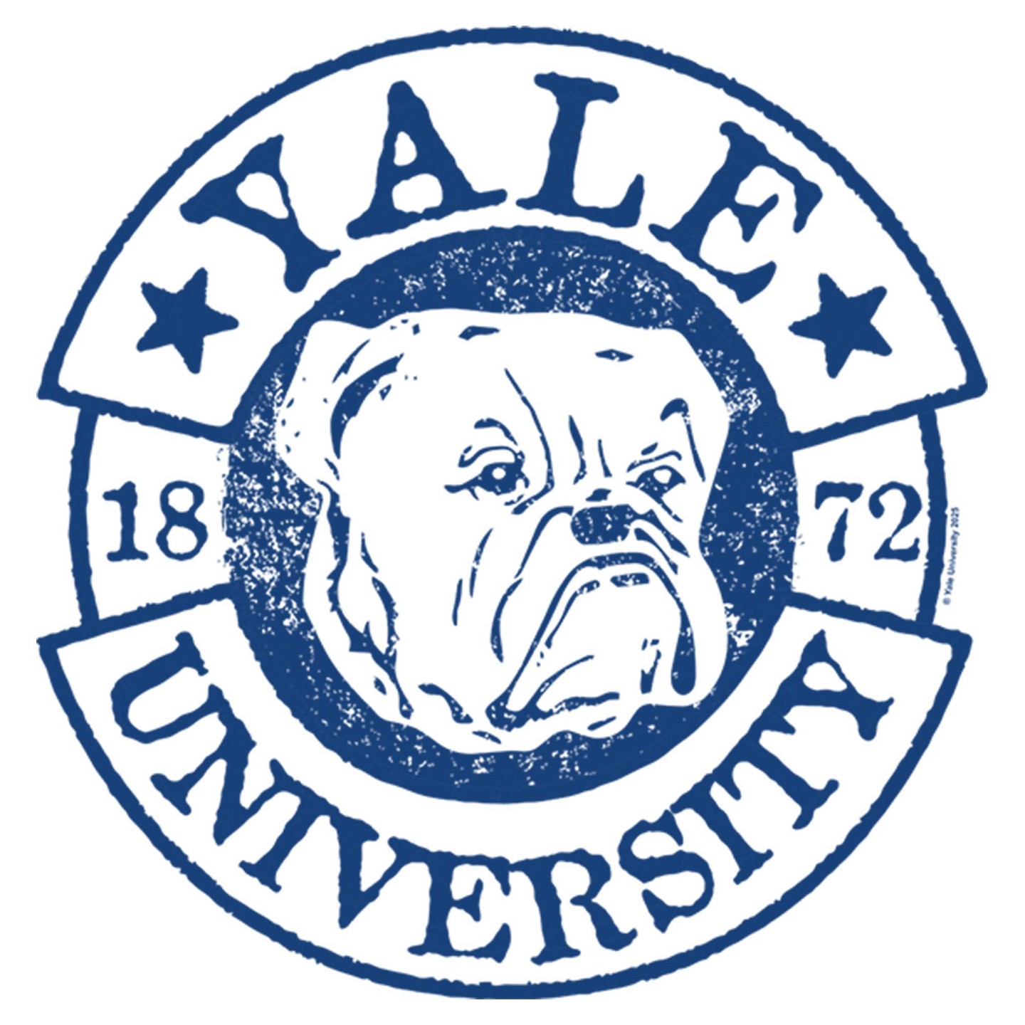 Футболка Yale University College Mascot 1872 T Shirt - White для девочек, цвет: Белый — фото 2