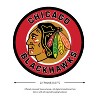 Evergreen Ultra-Thin Edgelight LED Wall Decor, Round, Chicago Blackhawks- 23 x 23 Inches Made In USA - 2 of 4
