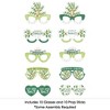 Big Dot of Happiness Family Tree Reunion Glasses - Paper Card Stock Family Gathering Party Photo Booth Props Kit - 10 Count - 3 of 4