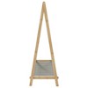 vidaXL Bamboo Coat Rack with Shelves 106 x 34 x 102 cm - 4 of 4