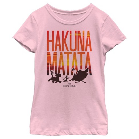 Hakuna matata deals t shirt women's