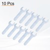 Unique Bargains Galvanized Iron Automotive Repair Furniture Assembly Metric Small Open-End Wrenches 10 Pcs - 3 of 4