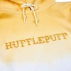 Harry Potter Hufflepuff Embroidered Adult Juniors Gold Ombre Pullover Hoodie - 3 of 4
