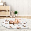 Sweet Jojo Designs Boy Baby Security Blanket Country Western Taupe Brown and Cream - 3 of 4