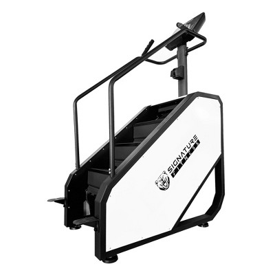 Signature Fitness SF-C2 Continuous Climber Stair Stepper Machine, 375 lb Capacity, Black or White - Commercial-Grade Alloy Steel Cardio & Lower Body