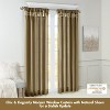 KWPZQEB Blackout Curtain Blinds - Faux Silk Curtains Window Treatment Blackout Drapes/Draperies for Bedroom, Living Room (1 Panels, 50x120") - 4 of 4