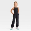 Girls' Cozy Fleece Jogger Pants - All In Motion™ - image 3 of 4