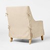 Camas Slipcover Accent Chair Khaki - Threshold™ designed with Studio McGee - image 4 of 4