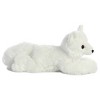 Aurora Medium Arctic Fox Flopsie Adorable Stuffed Animal White 12" - 4 of 4