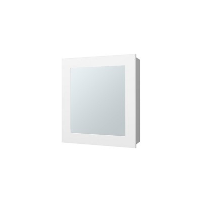 GlasFlength Decorative Wall Mirrors Bathroom Decor Cabinet Accent Mirror Vanity Medicine Cabinet Mirrors for Bathroom Wall, White, 18.6"*5.7"*20.5"