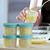 Sage Spoonfuls 12pk Leak Proof Baby Food Storage Containers - Clear - 4 oz - image 2 of 4