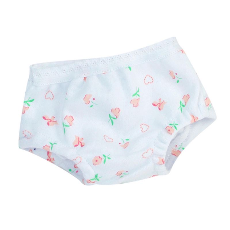 Sophia’s Underwear Set for 18'' Dolls, White/Pink, 3 of 6