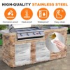 Outdoor Kitchen Drawer Stainless Steel Grill Drawer for Islands and Grill Stations, Built-In Recessed Design, Weather-Resistant and Rust-Resistant - 4 of 4