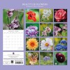 2026 Square Wall Calendar, Beauty of Flowers, 16-Month Floral Theme, 180 Reminder Stickers (12x12 In) - 4 of 4