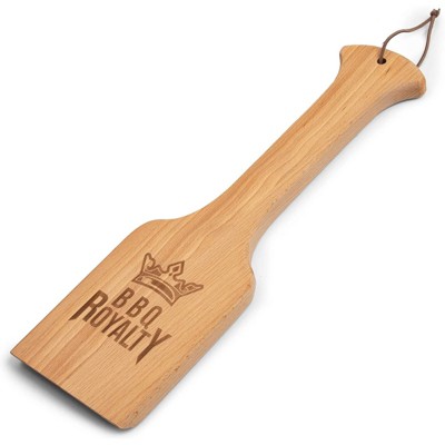 Farmlyn Creek Wood Barbecue Grill Cleaner Scraper for Summer BBQ Party Favors & Supplies, 16 x 4.7"