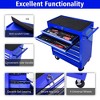 Tool Chest with 7 Drawers, Tool Cart with 7 Organizer Tray Divider Set & Wheels, Large Rolling Tool Box Organizer for Garage, Workshop - 4 of 4