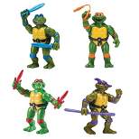 Teenage Mutant Ninja Turtles 4pk Cartoon Action Figures