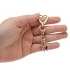 Unique Bargains Butterfly Heart Handbag Charm 3.54" 1 Pc - 4 of 4