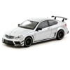 Mercedes-Benz C 63 AMG Coupe Black Series Silver Metallic "Global64" Series 1/64 Diecast Model by Tarmac Works - 2 of 4