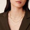 Dainty Layering Necklaces for Women Snake Chain, Curb Link, Paperclip Layered Chains Trendy Layering Necklace - 3 of 3