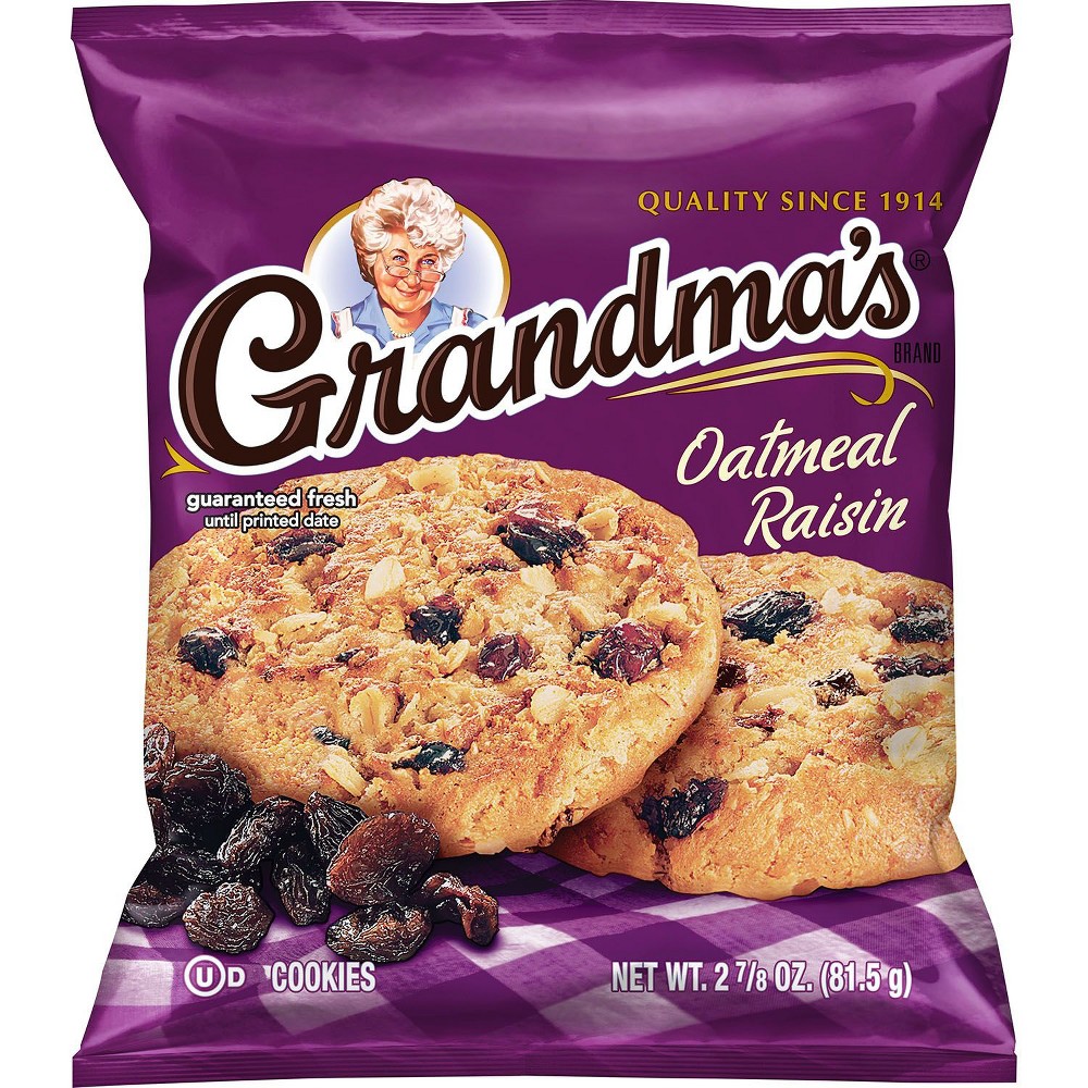 UPC 028400043366 product image for Grandma's Oatmeal Raisin Cookies - 2.875oz | upcitemdb.com