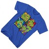 Boys Ninja Turtles Group Shirt - Straight From The Sewer - TMNT Throwback Classic T-Shirt - 3 of 4