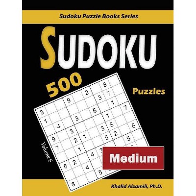 Sudoku - (Sudoku Puzzle Books) by  Khalid Alzamili (Paperback)