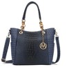 MKF Collection Miriam Handbag Signature Women Vegan Leather Tote by Mia K - 2 of 4