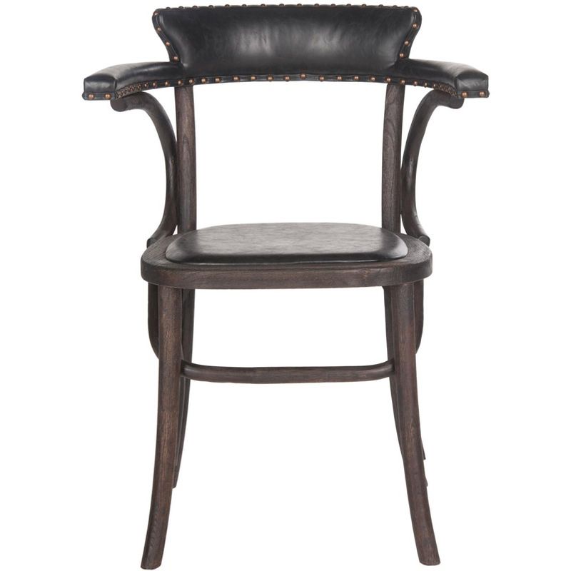 Kenny Arm Chair - Antique Black - Safavieh., 1 of 5