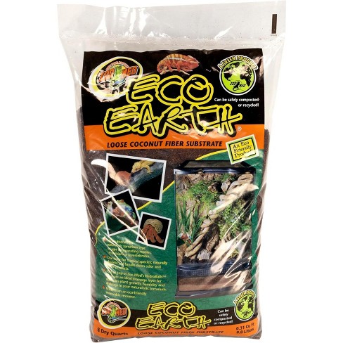 Zoo Med Eco Earth Loose Coconut Fiber Substrate - 8 Quarts : Target