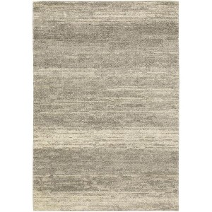 Oriental Weavers Pasargad Home Astor Collection Fabric Grey/Beige Distressed Pattern- Living Room, Bedroom, Home Office Area Rug, 6' 7" X 9' 6" - 1 of 4