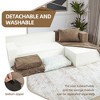 CENGHU Modular L-Shaped Sofa, Sectional Couch for 3 + 3 Seaters, Chaise Sofa Couch with Pillowcases for Living Room Free Installation - 4 of 4