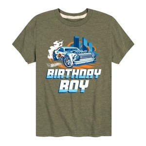 Boys' - Hot Wheels - Birthday Boy Short Sleeve Graphic T-Shirt - 1 of 3